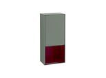 Villeroy und Boch Finion Seitenschrank G550HBGM 41,8cm, rechts, Emotion, Regal unten Peony Matt, Olive Matt Lacquer