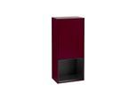 Villeroy und Boch Finion Seitenschrank G540PDHB 41,8cm, links, Emotion, Regal unten Black matt, Peony Matt