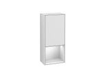 Villeroy und Boch Finion Seitenschrank F550MTMT 41,8x93,6x27cm, rechts, Regal unten White Matt, White matt lacquer