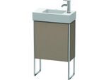 Duravit XSquare Waschtisch-Unterschrank XS4471L7575 48,4x49,1x24cm, Tür links, Leinen