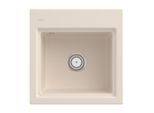Villeroy und Boch Subway Style 50 S Einbauspüle 331500FU Spülbecken, 500 x 510 mm, ivory CeramicPlus