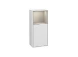 Villeroy und Boch Finion Seitenschrank G520HHMT 41,8cm, links, Ladestation, Emotion, Regal Sand Matt Lacquer, White matt lacquer