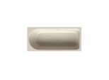 Bette BetteOcean Badewanne 8856-001 180x80x45cm, Fußende rechts, Überlauf hinten, pergamon