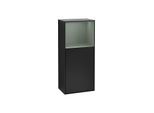 Villeroy und Boch Finion Seitenschrank F530GMPD 41,8cm, rechts, Ladestation, Regal Olive Matt Lacquer, Black matt lacquer