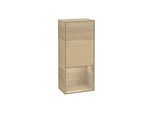 Villeroy und Boch Finion Seitenschrank F540PCPC 41,8x93,6x27cm, links, Regal unten Oak Veneer, Oak Veneer