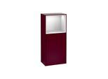Villeroy und Boch Finion Seitenschrank F530MTHB 41,8cm, rechts, Ladestation, Regal White matt lacquer, Peony Matt