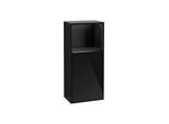 Villeroy und Boch Finion Seitenschrank G520PDPH 41,8cm, links, Ladestation, Emotion, Regal Black Matt Lacquer, Glossy Black Lacquer