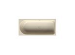 Bette BetteOcean Low-Line Badewanne 8838-006 jasmin, 180x80x38cm, Fußende rechts, Überlauf hinten