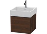 Duravit L-Cube Waschtisch-Unterschrank LC617406969 48,4 x 45,9 cm, nussbaum gebürstet, 1 Auszug, wandhängend
