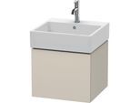 Duravit L-Cube Waschtisch-Unterschrank LC617409191 48,4 x 45,9 cm, taupe matt, 1 Auszug, wandhängend