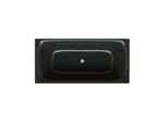 Bette BetteLux Shape Freistehbadewanne 3453-056 190x90x45cm, schwarz, schwarz