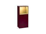 Villeroy und Boch Finion Seitenschrank F520HFHB 41,8cm, links, Ladestation, Regal Gold Matt Lacquer, Peony Matt