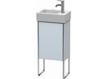 Duravit XSquare Waschtisch-Unterschrank XS4479R9797 36,4x49,1x24cm, Tür rechts, Lichtblau seidenmatt
