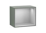Villeroy und Boch Finion Regalmodul F580GJGM 41,8x35,6x27cm, Regal Light Grey, Olive Matt Lacquer
