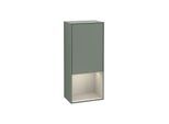 Villeroy und Boch Finion Seitenschrank G540HHGM 41,8cm, links, Emotion, Regal unten Sand Matt, Olive Matt Lacquer