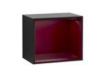 Villeroy und Boch Finion Regalmodul F580HBPD 41,8x35,6x27cm, Regal Peony Matt, Black matt lacquer