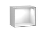 Villeroy und Boch Finion Regalmodul F580GFGJ 41,8x35,6x27cm, Regal Glossy White, Light grey matt