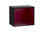 Villeroy und Boch Finion Regalmodul G580HBPH 41,8x35,6x27cm, Emotion, Regal Peony Matt, Glossy Black Lacquer