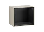 Villeroy und Boch Finion Regalmodul F590PDHH 41,8x35,6x27cm, Ladestation, Regal Black Matt, Sand Matt Lacquer