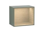 Villeroy und Boch Finion Regalmodul G590PCGM 41,8x35,6cm, Ladestation, Emotion, Regal Oak Veneer, Olive Matt Lacquer