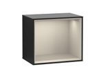 Villeroy und Boch Finion Regalmodul F580HHPD 41,8x35,6x27cm, Regal Sand Matt, Black matt lacquer