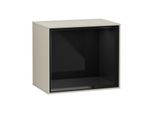 Villeroy und Boch Finion Regalmodul F580PHHH 41,8x35,6x27cm, Regal Glossy Black, Sand Matt Lacquer