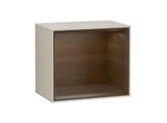 Villeroy und Boch Finion Regalmodul F580GNHH 41,8x35,6x27cm, Regal Walnut Veneer, Sand Matt Lacquer