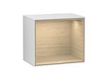 Villeroy und Boch Finion Regalmodul G580PCMT 41,8x35,6x27cm, Emotion, Regal Oak Veneer, White matt lacquer