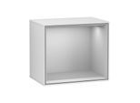 Villeroy und Boch Finion Regalmodul F580GJMT 41,8x35,6x27cm, Regal Light Grey, White matt lacquer