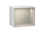 Villeroy und Boch Finion Regalmodul G580HHMT 41,8x35,6x27cm, Emotion, Regal Sand Matt, White matt lacquer