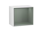 Villeroy und Boch Finion Regalmodul F590GMGF 41,8x35,6x27cm, Ladestation, Regal Olive Matt, Glossy white lacquer
