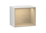 Villeroy und Boch Finion Regalmodul F590PCMT 41,8x35,6x27cm, Ladestation, Regal Oak Veneer, White matt lacquer