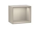 Villeroy und Boch Finion Regalmodul F580HHHH 41,8x35,6x27cm, Regal Sand Matt, Sand Matt Lacquer