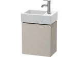 Duravit L-Cube Waschtisch-Unterschrank LC6293R9191 36,4x24,1x40cm, wandhängend, Tür rechts, taupe matt