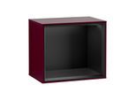 Villeroy und Boch Finion Regalmodul F590PDHB 41,8x35,6x27cm, Ladestation, Regal Black Matt, Peony Matt