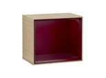 Villeroy und Boch Finion Regalmodul F590HBPC 41,8x35,6x27cm, Ladestation, Regal Peony Matt, Oak Veneer