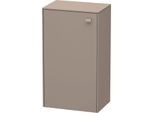 Duravit Brioso Halbhochschrank Individual 61-91cm BR1340L4343, Basalt Matt, Tür links