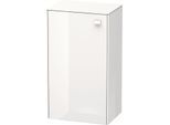Duravit Brioso Halbhochschrank Individual 61-91cm BR1340L2222, Weiß Hochglanz, Tür links
