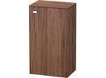 Duravit Brioso Halbhochschrank Individual 61-91cm BR1340R1021, Nussbaum Dunkel/Chrom, Tür rechts