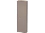 Duravit Brioso Hochschrank BR1321R1043 520x1770x240mm, Basalt Matt, Tür r., Griff Chrom