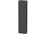 Duravit Brioso Hochschrank BR1320L4949 420x1770x240mm, Graphit Matt, Tür links