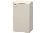 Duravit Brioso Halbhochschrank Individual 61-91cm BR1340R1091, Taupe, Tür rechts, Griff Chrom