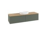 Villeroy & Boch Antao Waschtischunterschrank 1600x360x500mm L36111HL mit Beleuchtung mit Struktur FK/AP: HL/1