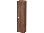 Duravit Brioso Hochschrank BR1330R1021 420x1770x360mm, Nussbaum Dunkel/Chrom, Tür rechts
