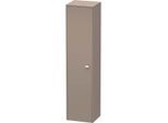Duravit Brioso Hochschrank BR1330L1043 420x1770x360mm Basalt Matt, Tür links, Griff Chrom