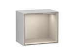Villeroy und Boch Finion Regalmodul F580HHGJ 41,8x35,6x27cm, Regal Sand Matt, Light grey matt