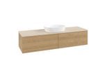 Villeroy & Boch Antao Waschtischunterschrank 1600x360x500mm K36113HN mit Struktur FK/AP: HN/3