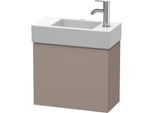 Duravit L-Cube Waschtisch-Unterschrank LC6246L4343 48x24x40cm, wandhängend, Tür links, basalt matt
