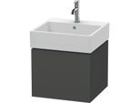 Duravit L-Cube Waschtisch-Unterschrank LC617404949 48,4 x 45,9 cm, graphit matt, 1 Auszug, wandhängend