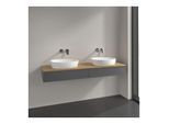 Villeroy und Boch Antao Waschtisch-Unterschrank K17011GK 160x19x50cm, Waschtischplattenfarbe honey oak, anthracite matt lacquer